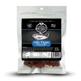 Boston Brisket Works Tuna exotic jerky bag